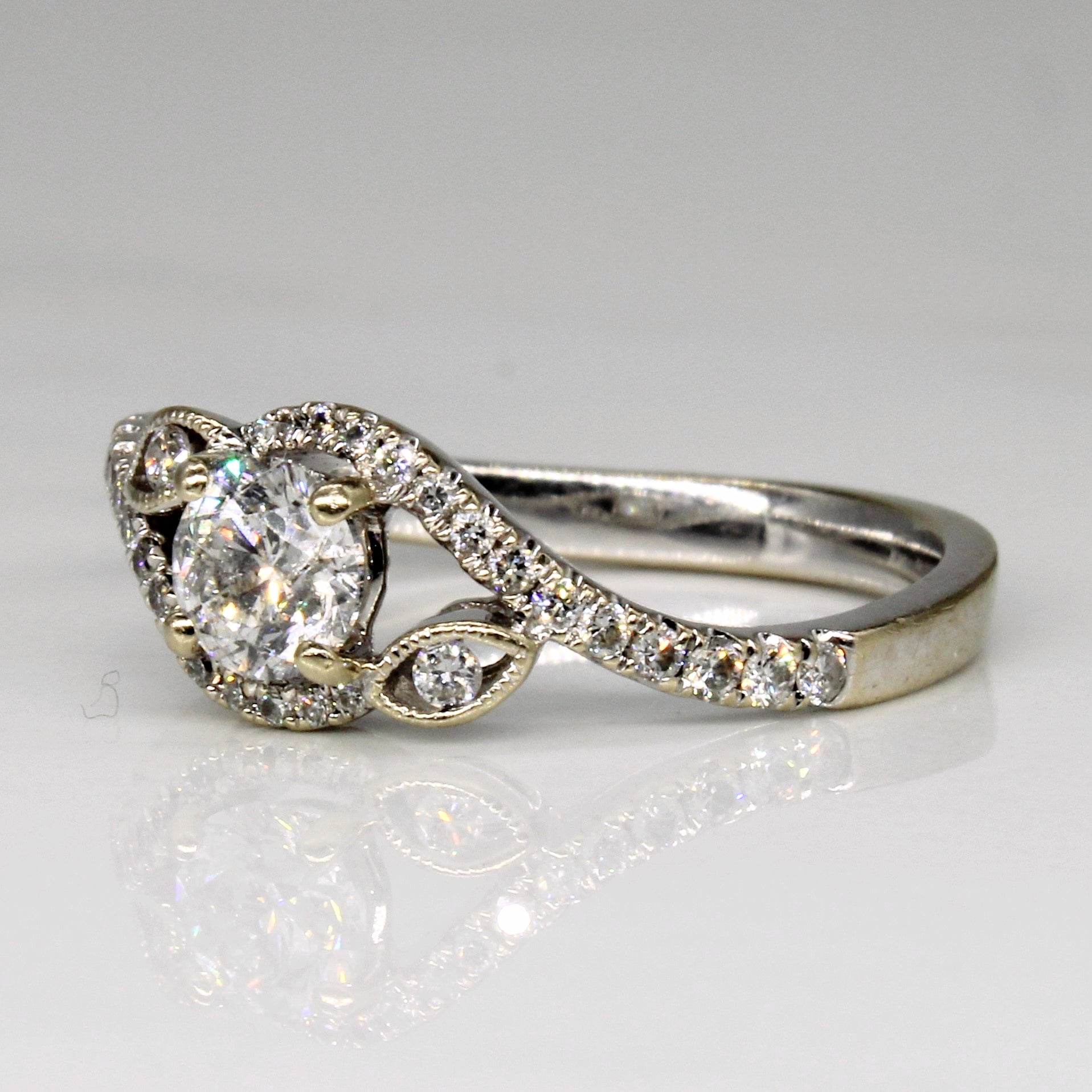 Diamond Engagement Ring | 0.59ctw | SZ 6.5 |