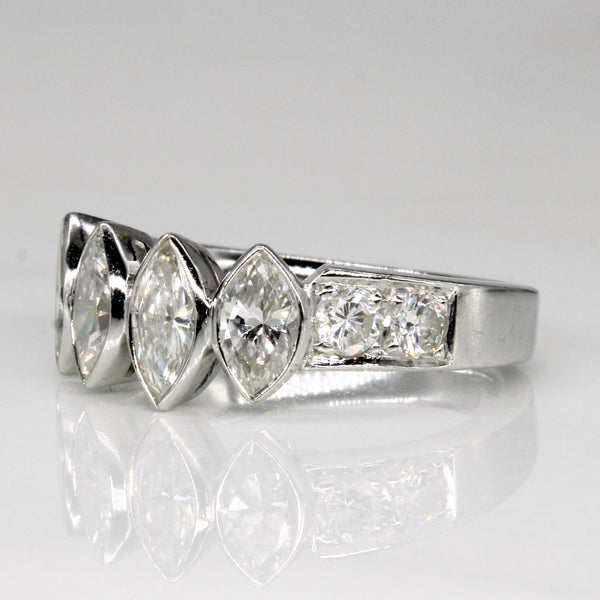 Marquise Cut Diamond Ring | 1.44ctw | SZ 5.75 |