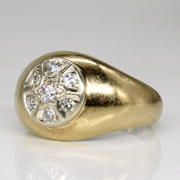 Diamond Cocktail Ring | 0.25ctw | SZ 7 |