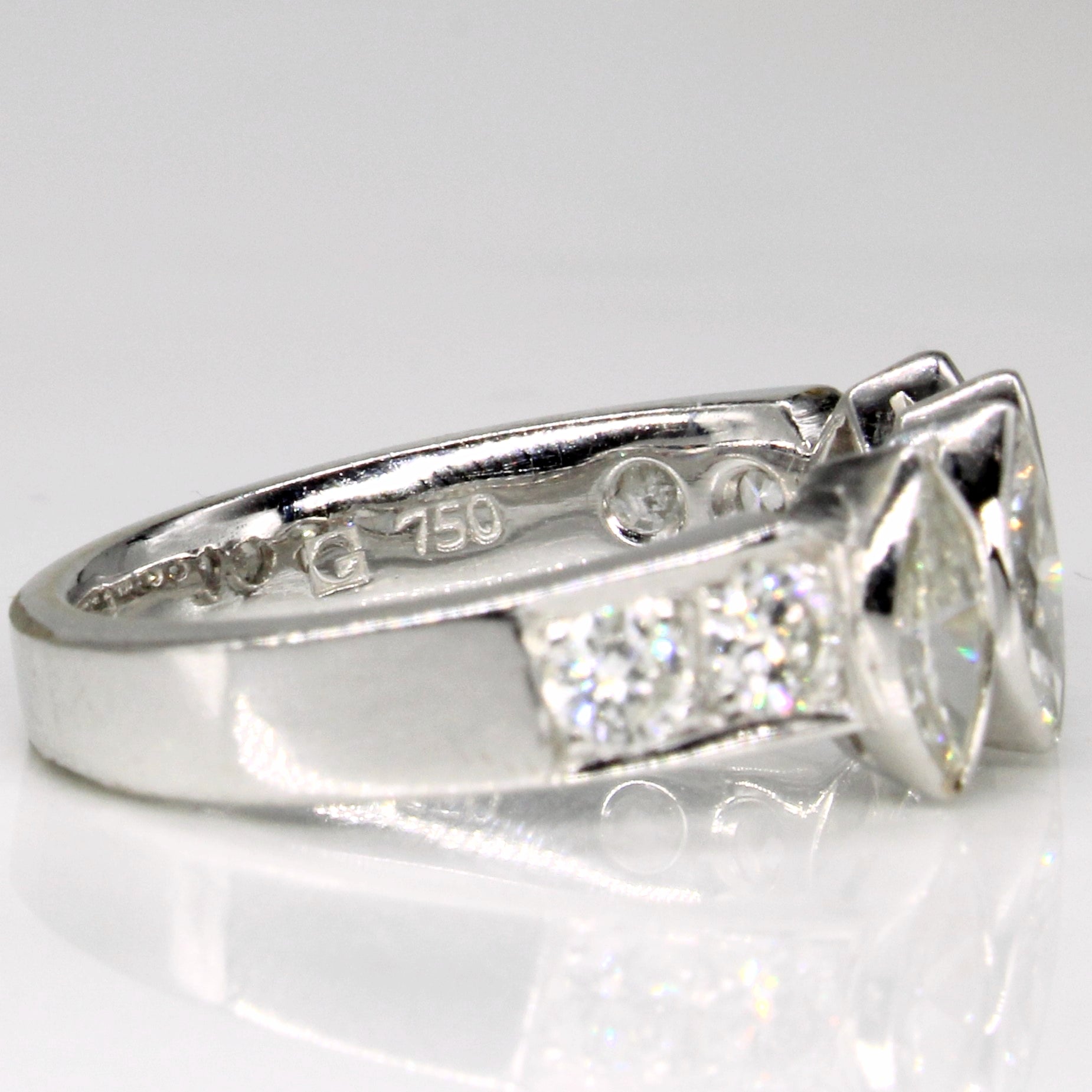 Marquise Cut Diamond Ring | 1.44ctw | SZ 5.75 |
