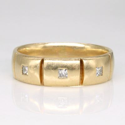 Princess Cut Diamond Ring | 0.15ctw | SZ 11.5 |