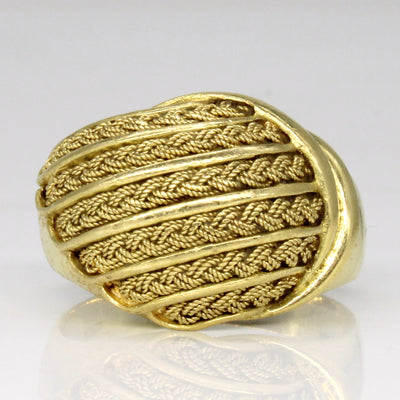 18k Yellow Gold Ring | SZ 11 |
