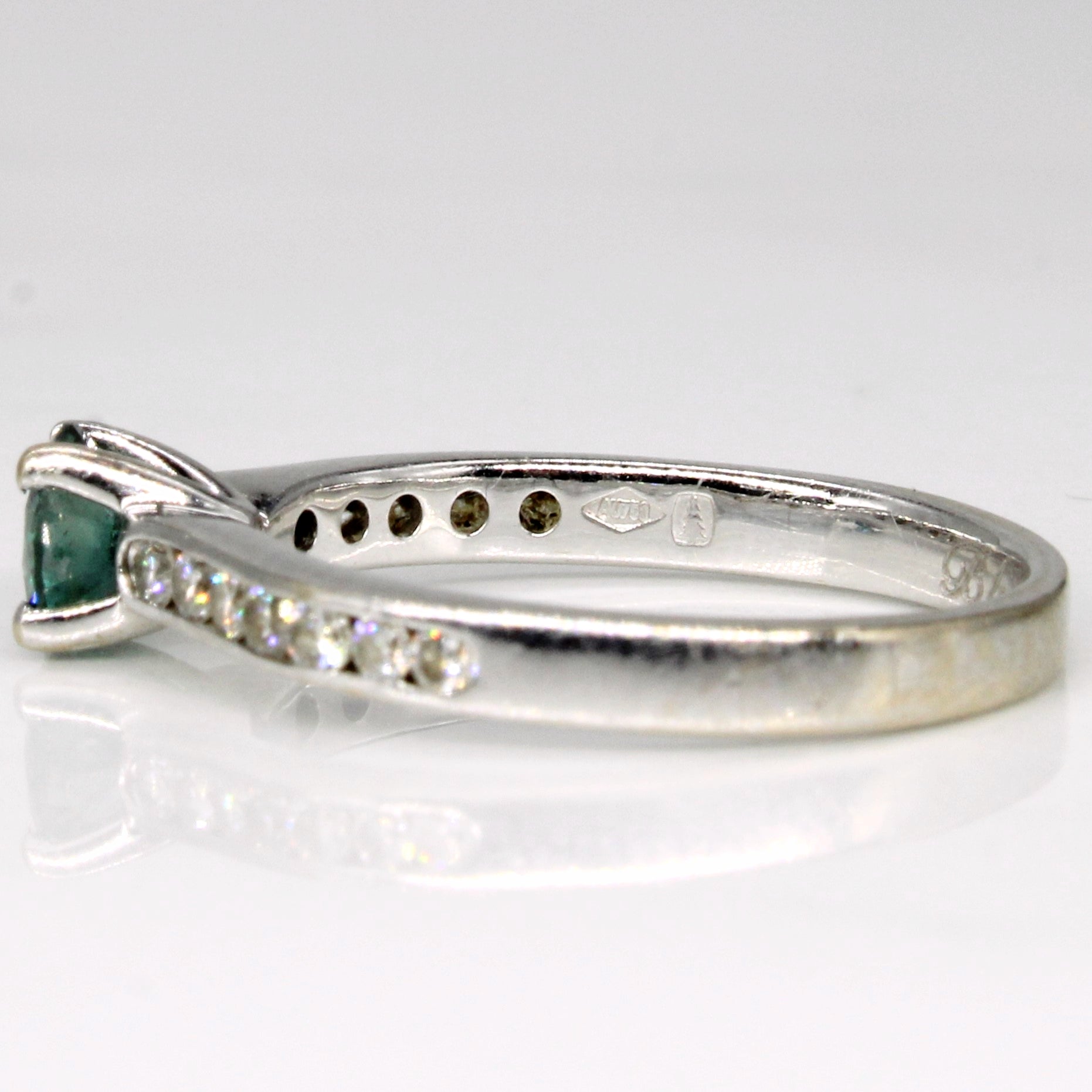 Blue Diamond Engagement Ring | 0.50ctw | SZ 5 |