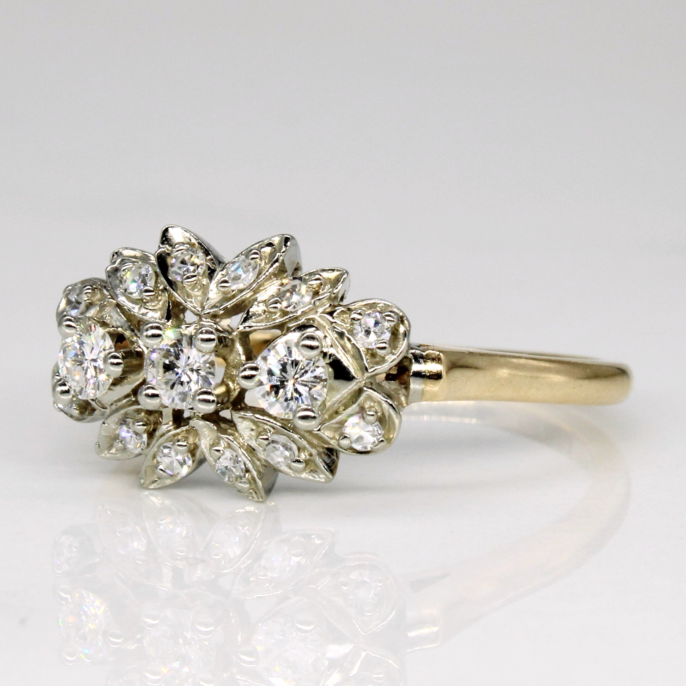 Diamond Cocktail Ring | 0.44ctw | SZ 9.25 |