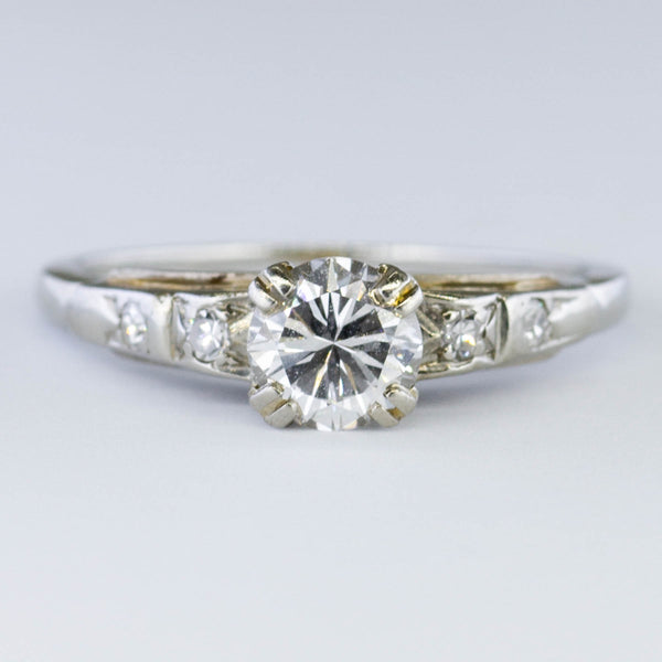 1940s Five Stone Diamond Ring | 0.63ctw | SZ 5.5 |
