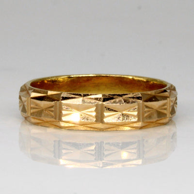 21k Yellow Gold Ring | SZ 7 |