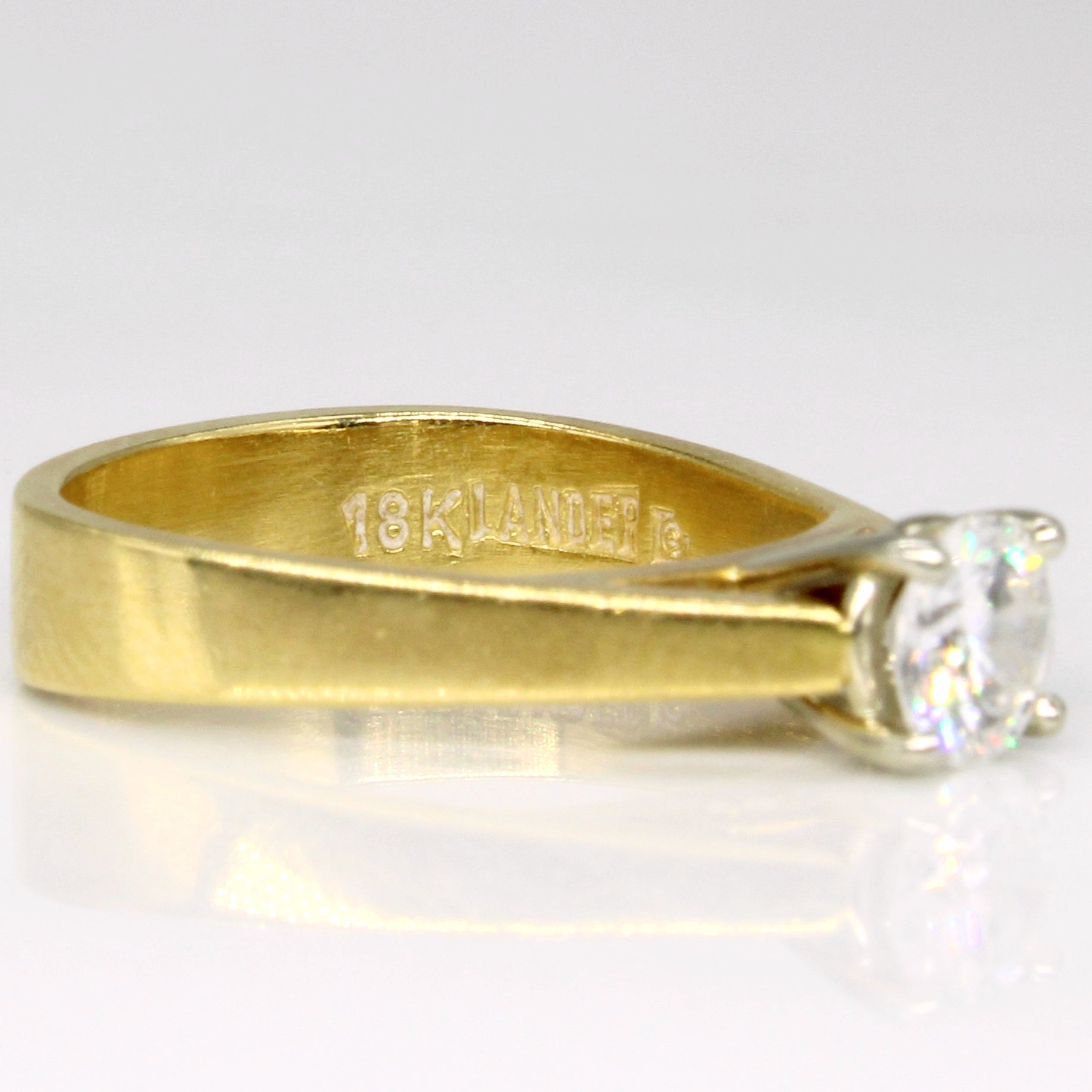 High Set Diamond Engagement Ring | 0.45ct | SZ 3.25 |