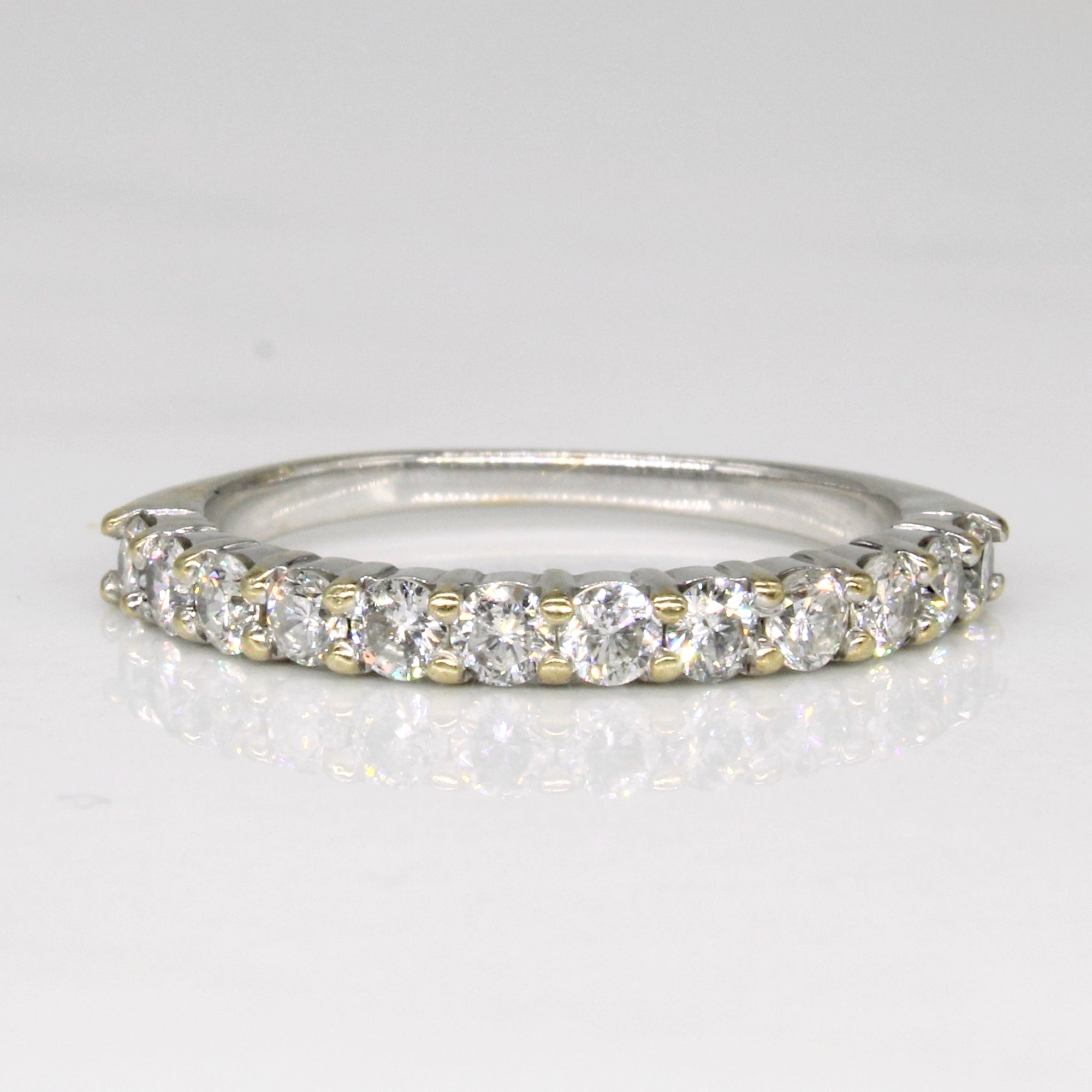 Diamond Semi Eternity Ring | 0.48ctw | SZ 5 |