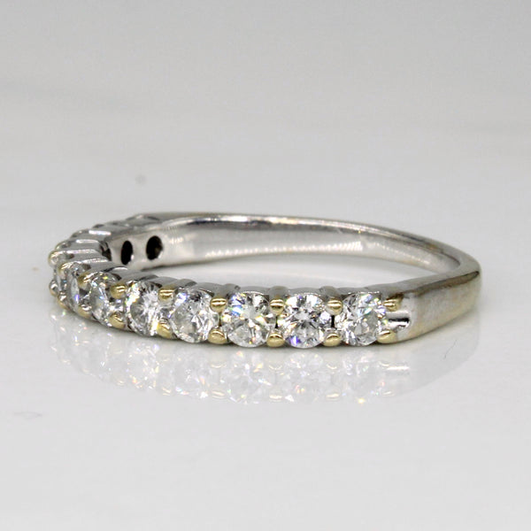 Diamond Semi Eternity Ring | 0.48ctw | SZ 5 |