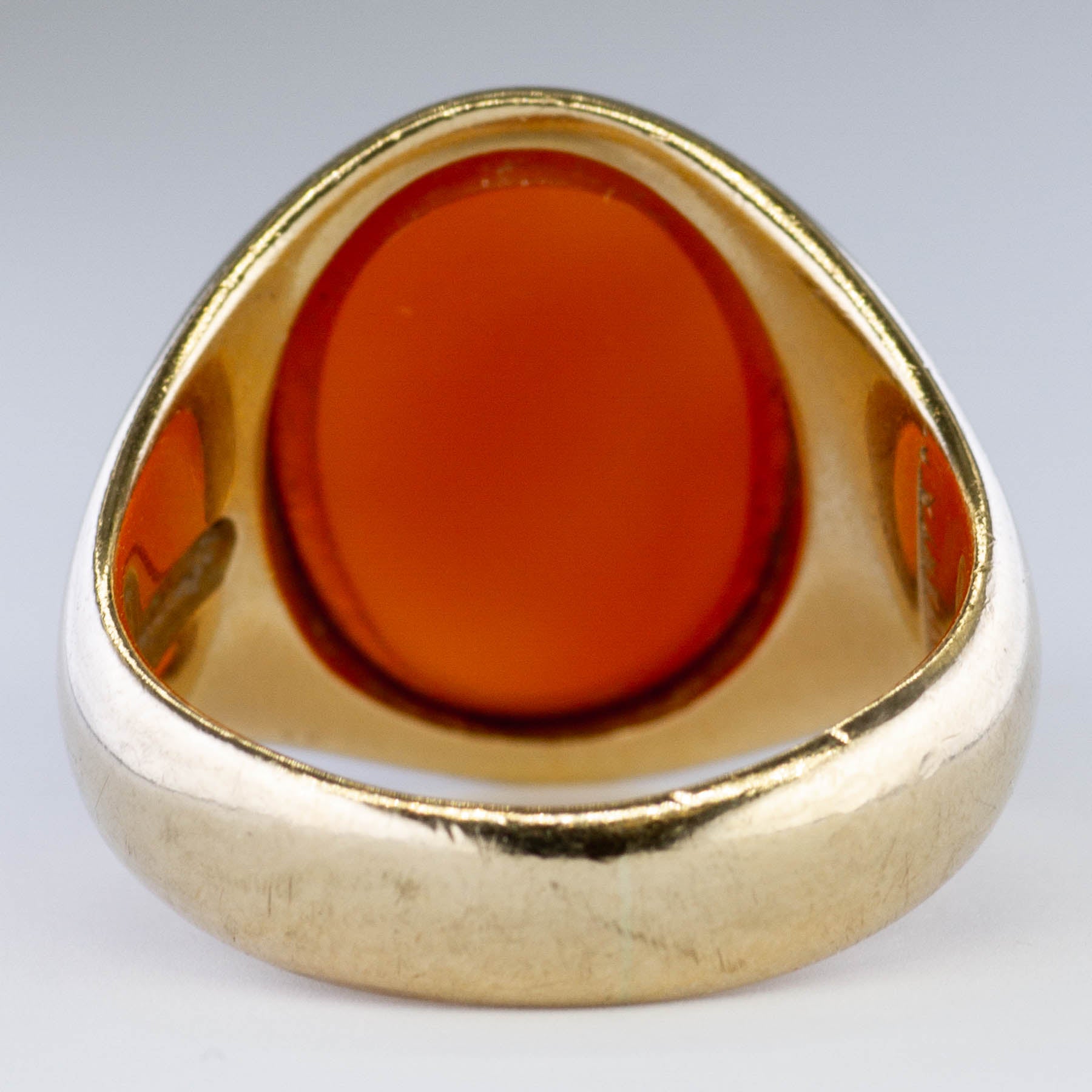 'Tiffany & Co.' Early 1960s Carnelian Ring | 3.25ct | SZ 8 |