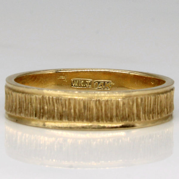 14k Yellow Gold Ring | SZ 8 |