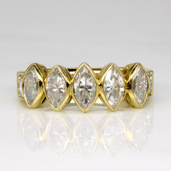 Marquise Cut Diamond Ring | 1.47ctw | SZ 5.75 |