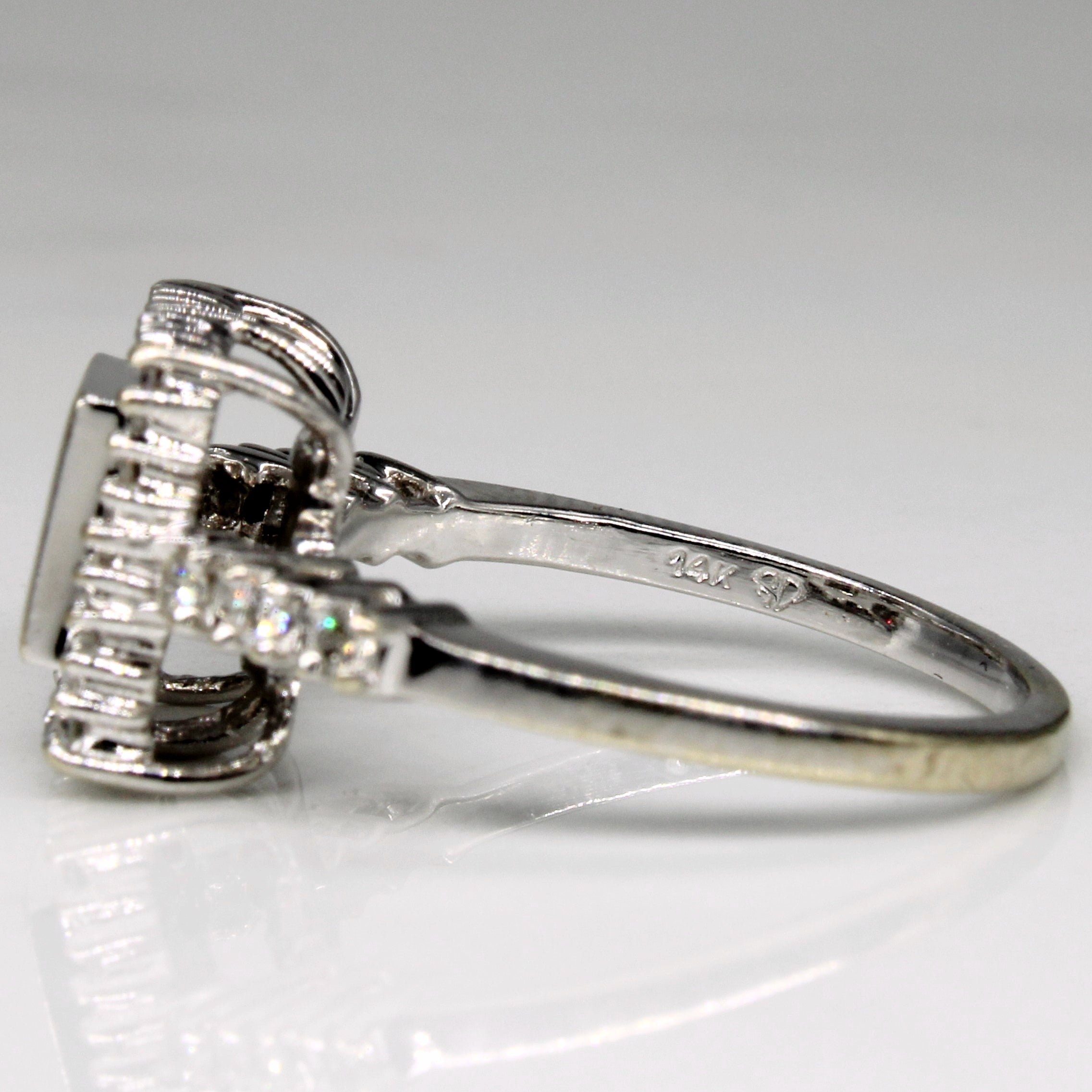 Princess Cut Diamond Engagement Ring | 0.50ctw | SZ 5.25 |