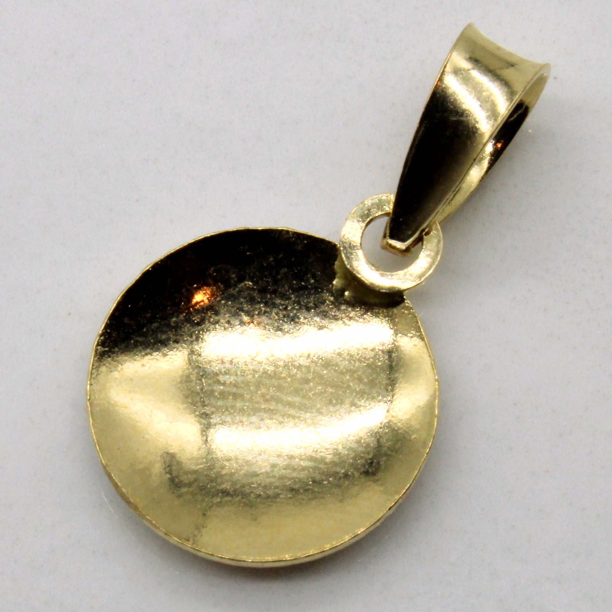 18k Tri Tone Gold Pendant