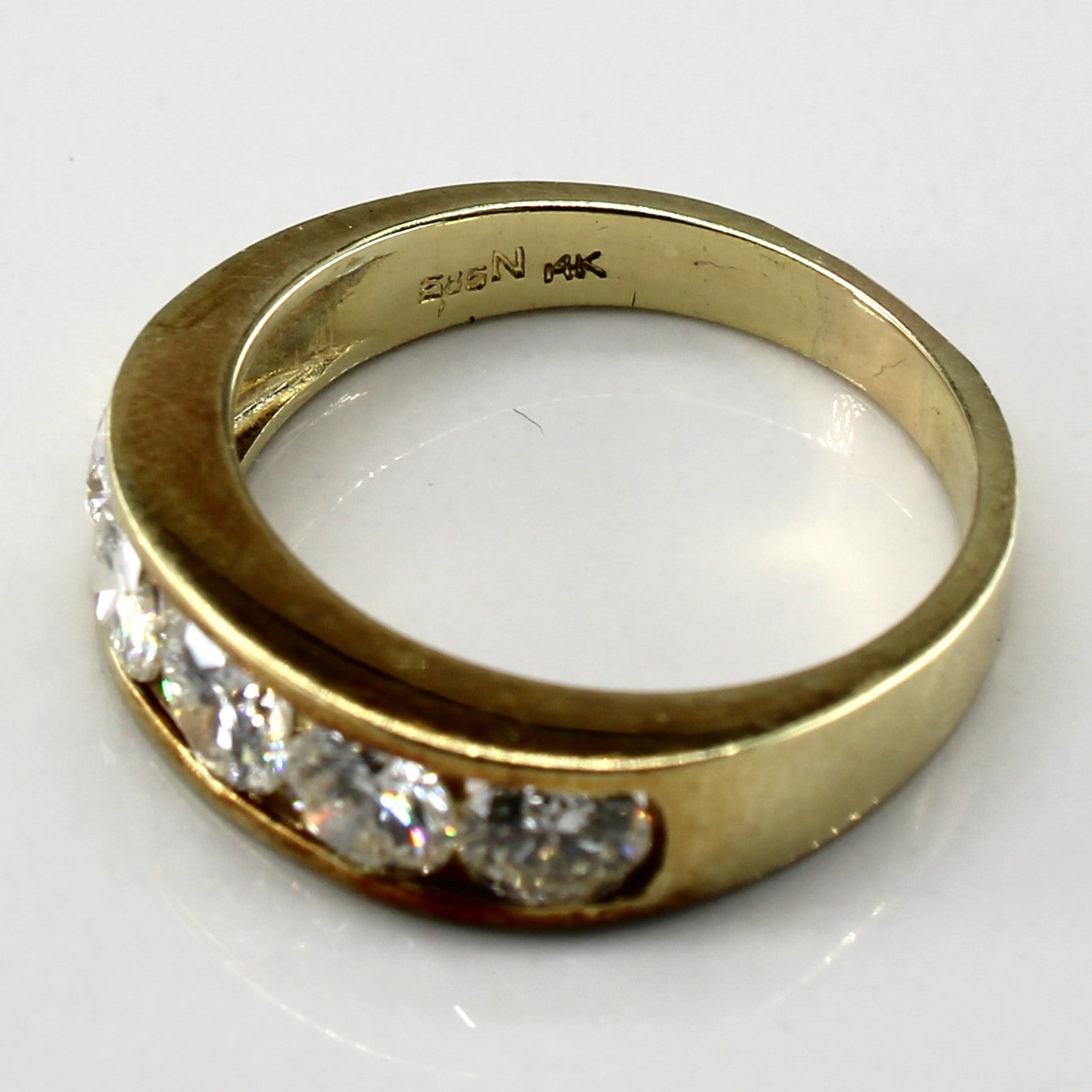 Channel Set Diamond Band | 1.79ctw SI1/2 I | SZ 7.75 |