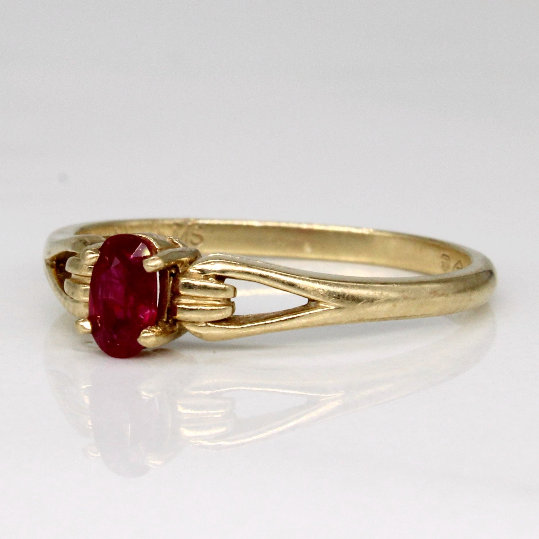 Canadian Ruby Ring | 0.22ct | SZ 6 |