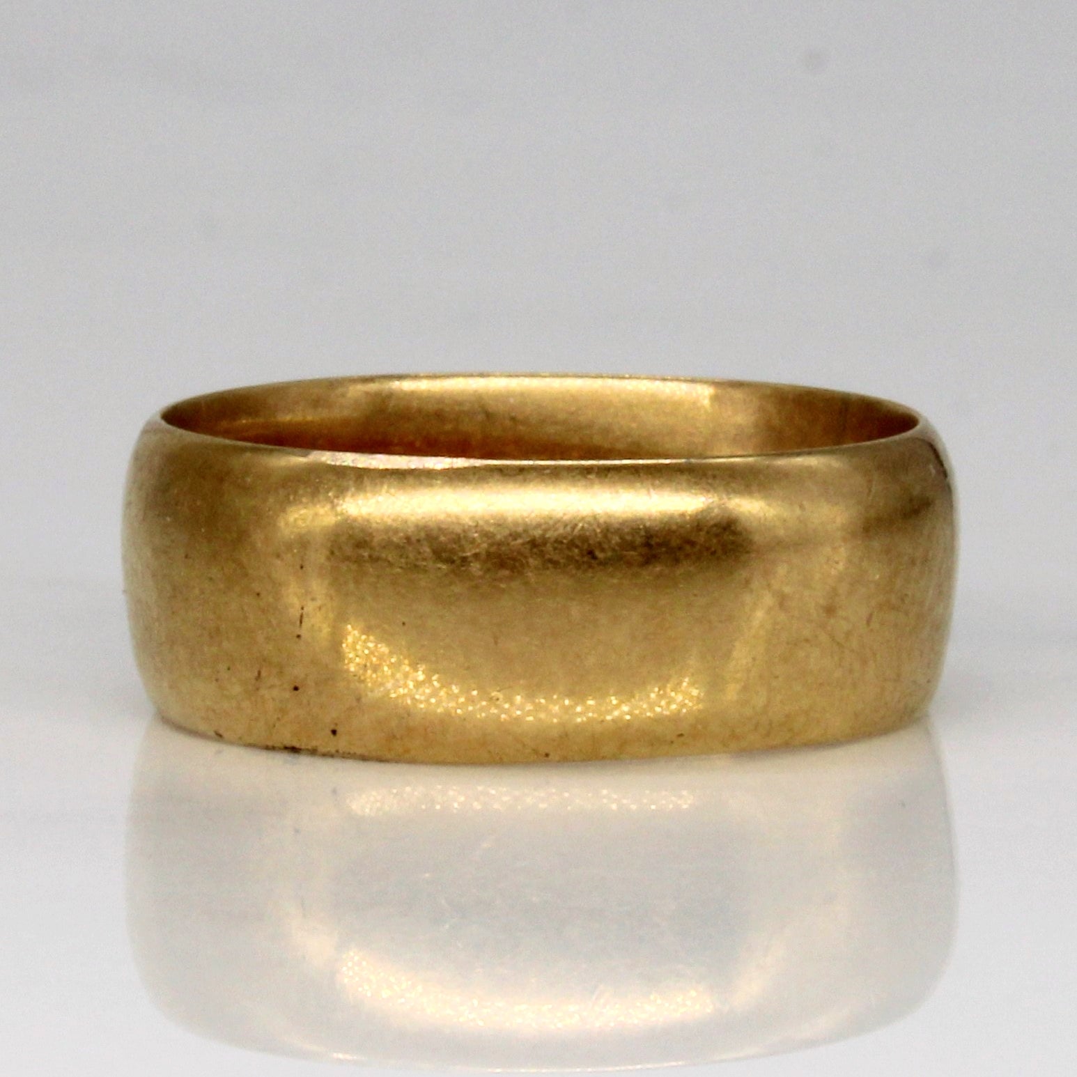 18k 1903 Yellow Gold Wide Band | SZ 6.75 |