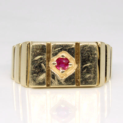 Ruby Cocktail Ring | 0.06ct | SZ 5 |