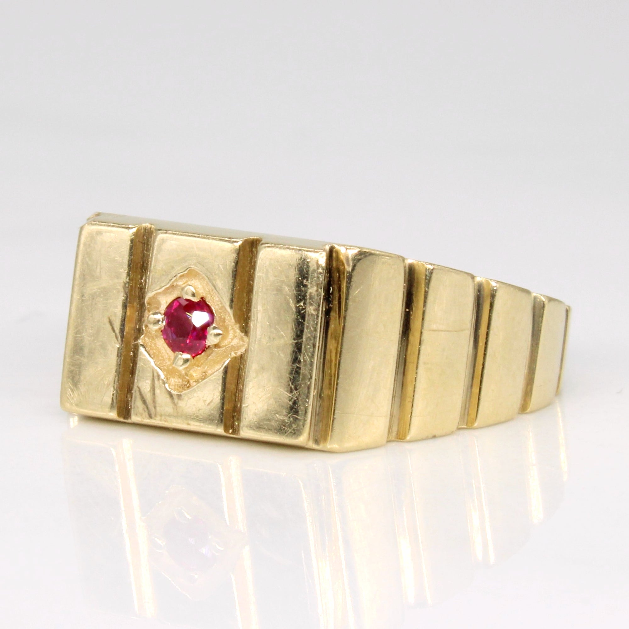 Ruby Cocktail Ring | 0.06ct | SZ 5 |