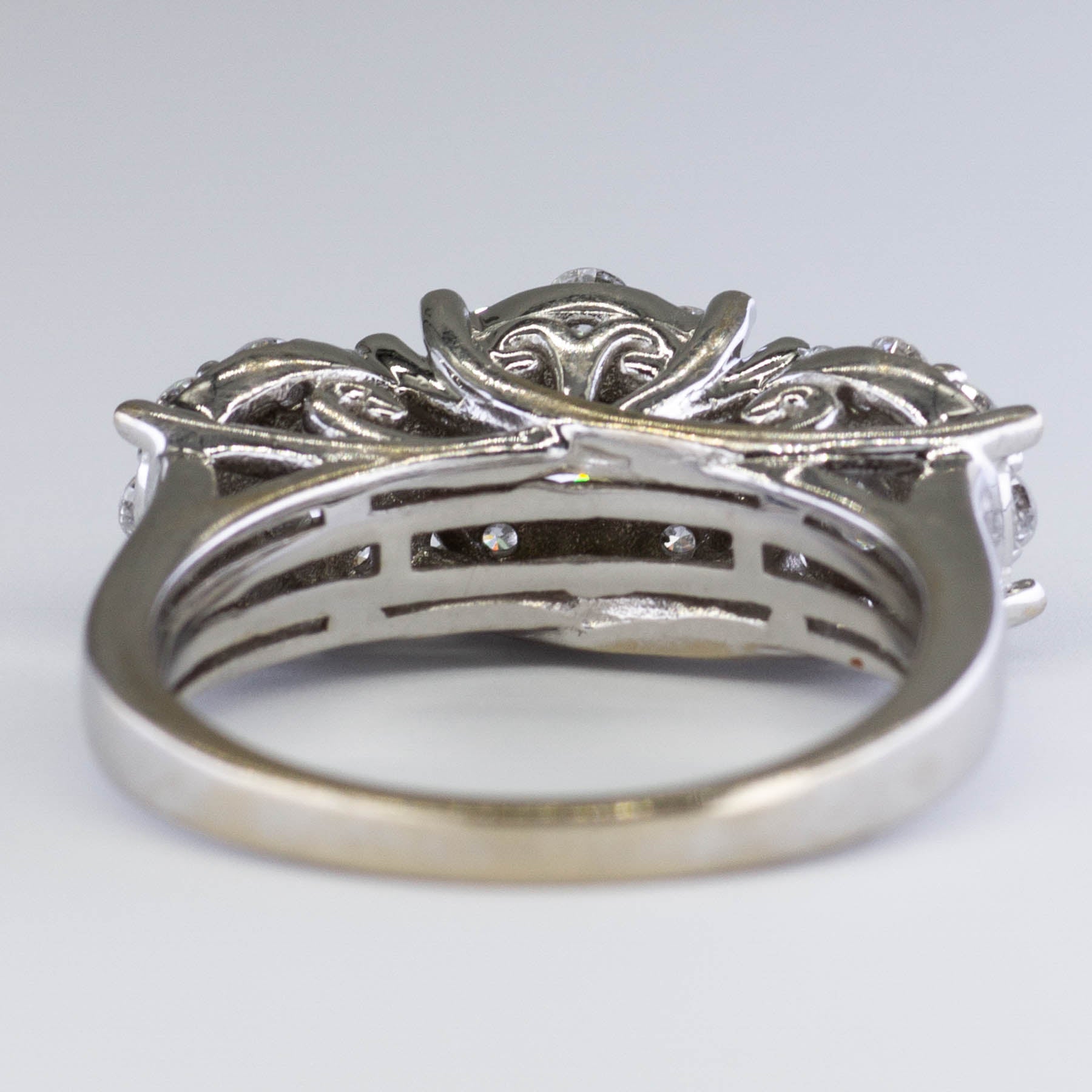 High Set Cluster Diamond Ring | 1.94ctw | SZ 8 |