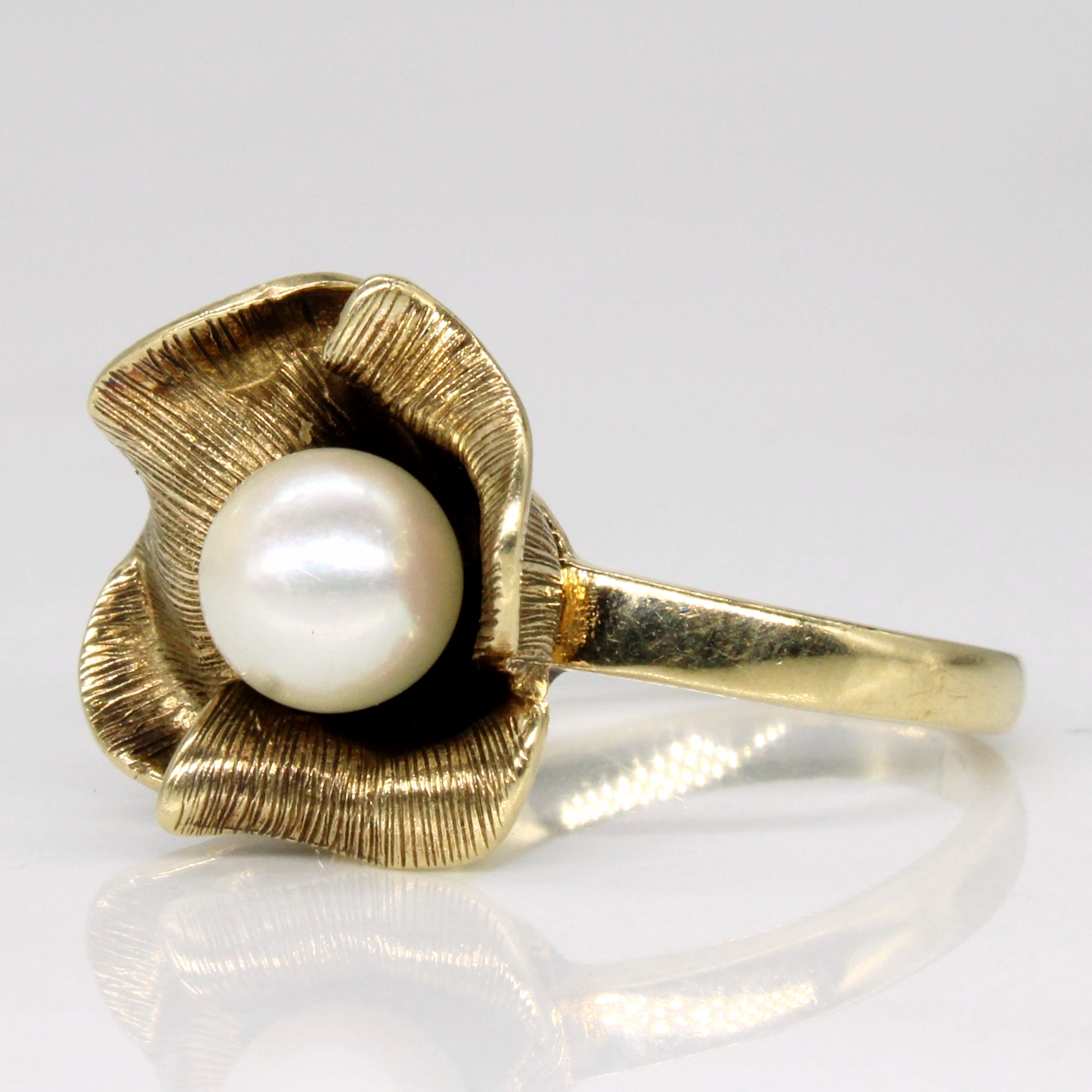 Pearl Flower Ring | SZ 5 |