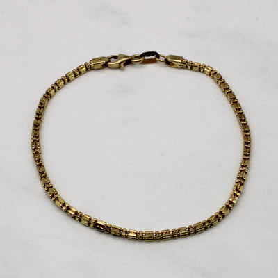 18k Yellow Gold Bracelet | 8