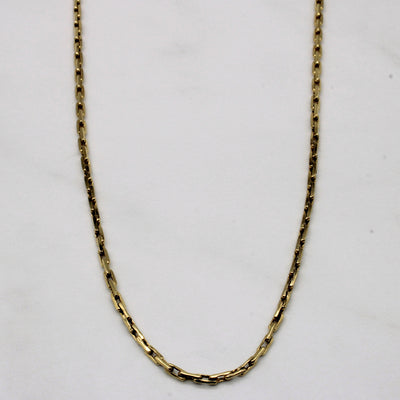 14k Yellow Gold Chain | 24