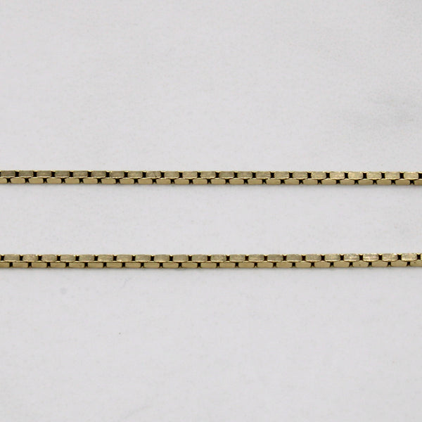Garnet & Diamond Pendant Necklace | 1.65ct, 0.05ctw | 20