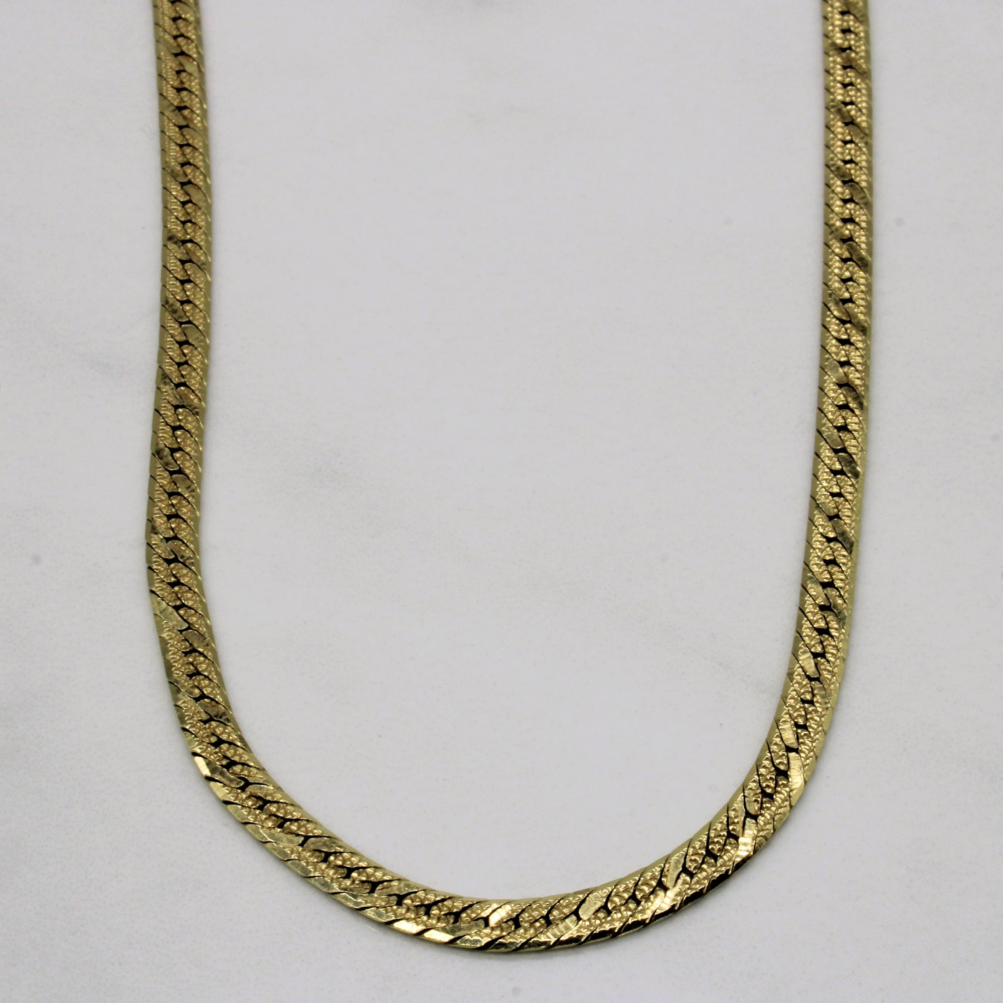 14K Solid Gold Herringbone Chain Necklace Gold Necklace Gold Chain Uni –  gemcitygems.com