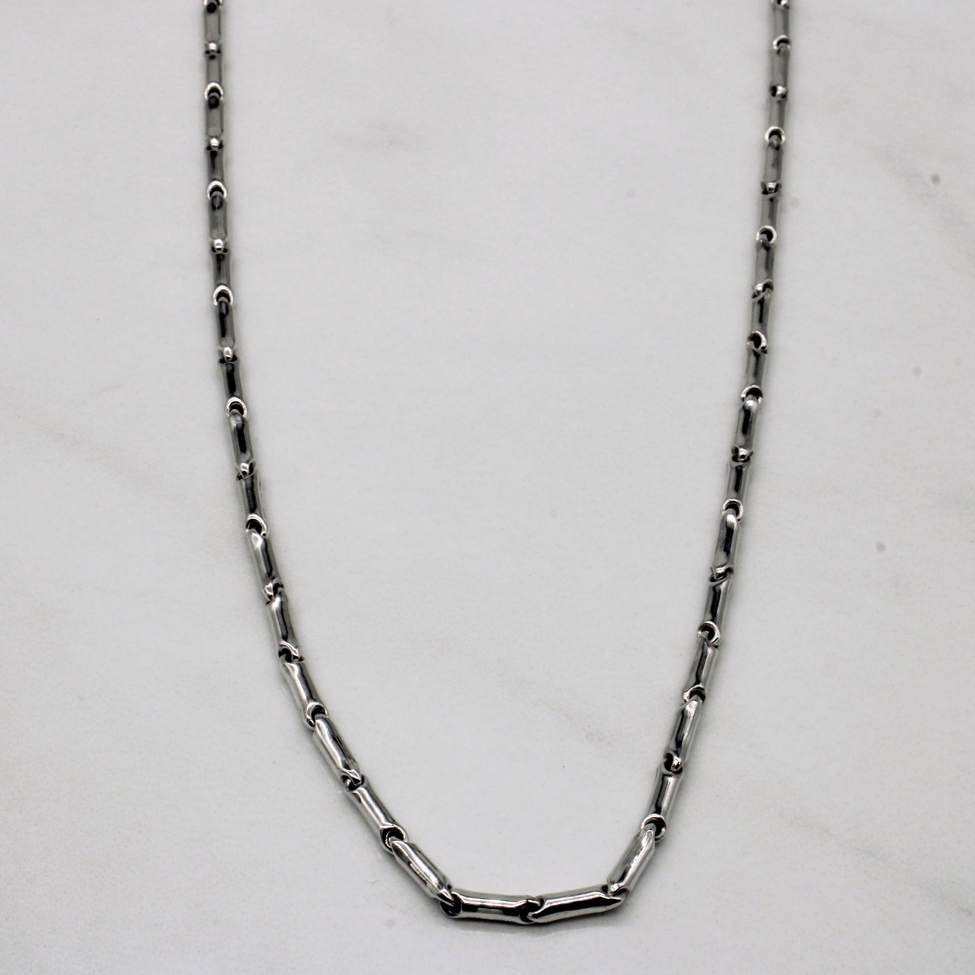 18k White Gold Necklace | 17