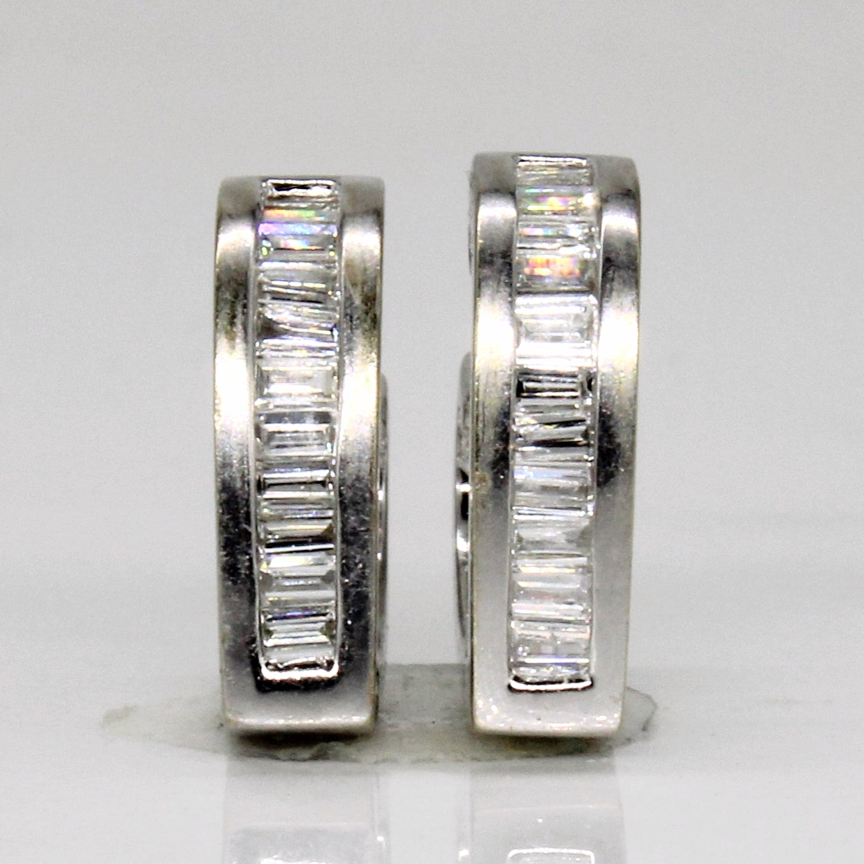 Diamond Hoop Earrings | 0.35ctw |