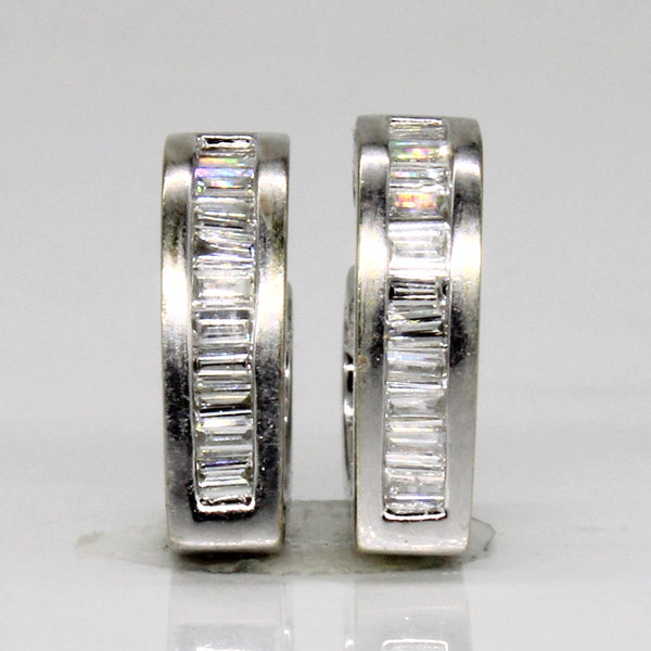 Diamond Hoop Earrings | 0.35ctw |