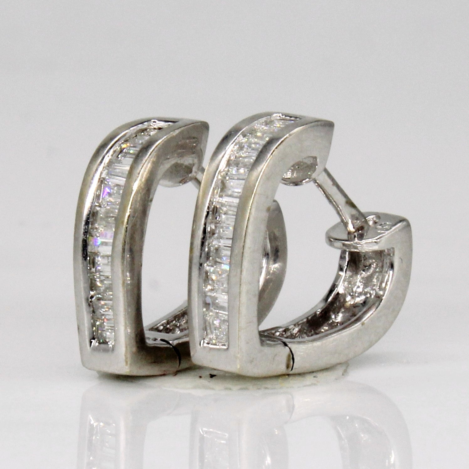 Diamond Hoop Earrings | 0.35ctw |