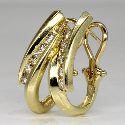 Diamond Huggie Earrings | 0.40ctw |