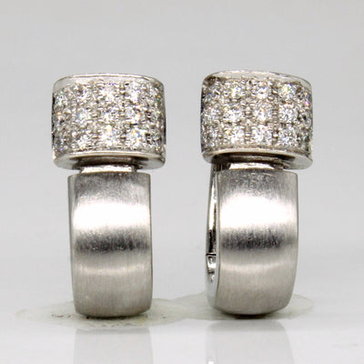 14k White Gold Diamond Earrings | 0.30ctw |