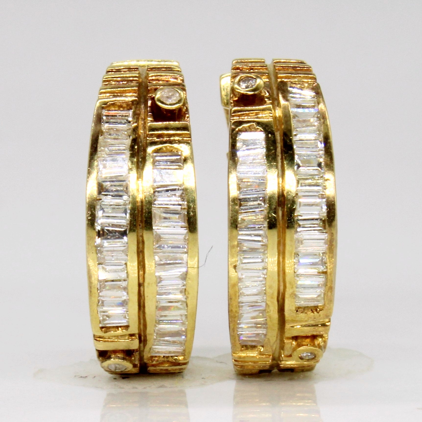 Diamond Hoop Earrings | 0.52ctw |