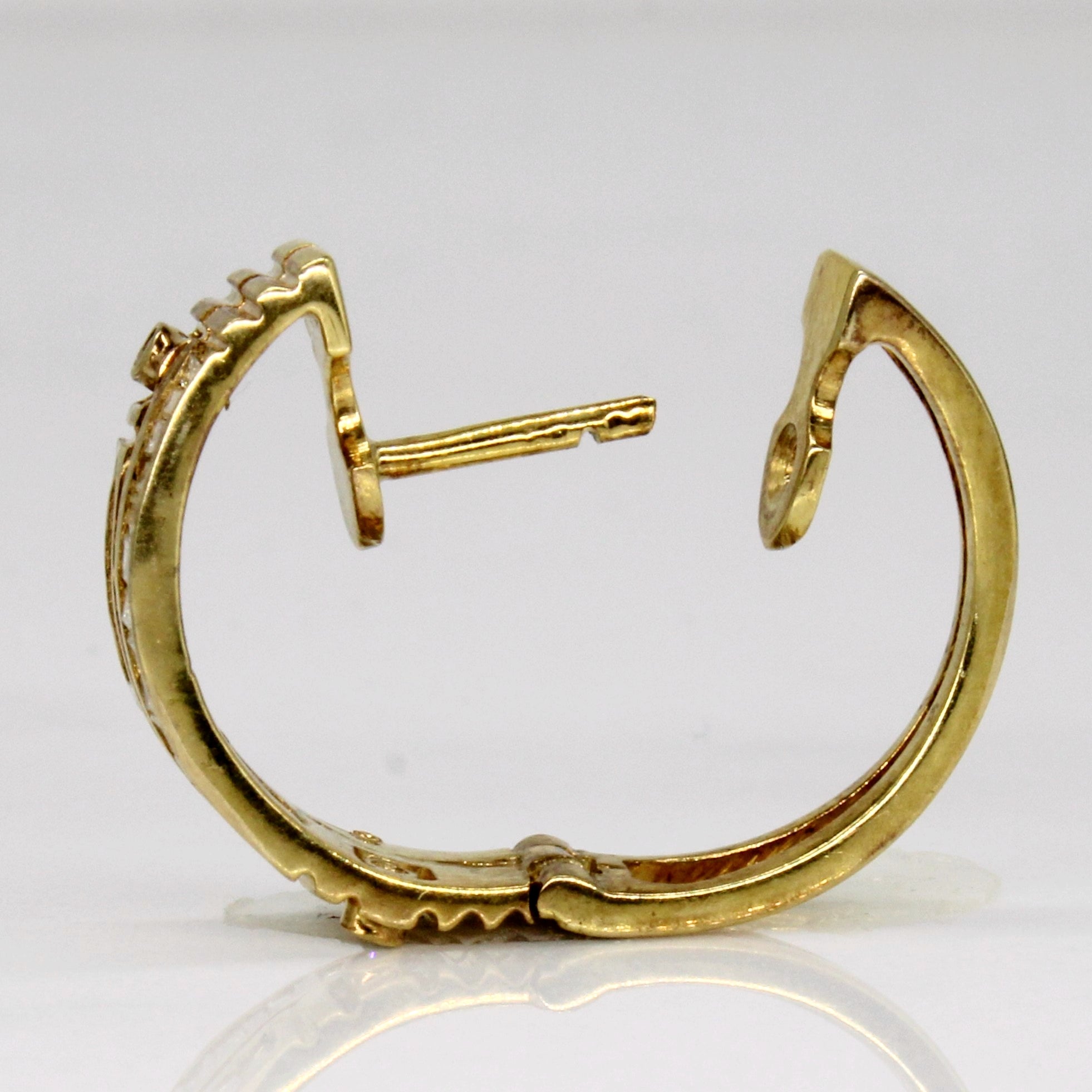 Diamond Hoop Earrings | 0.52ctw |