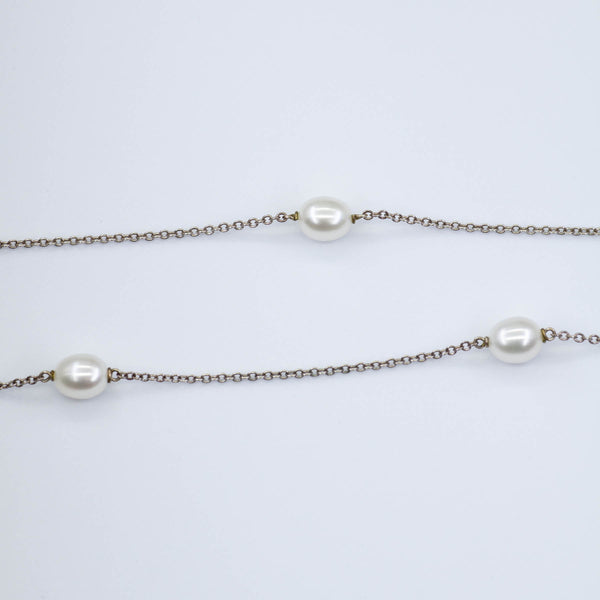 'Tiffany & Co.' Elsa Peretti Fresh Water Pearls Necklace | 16