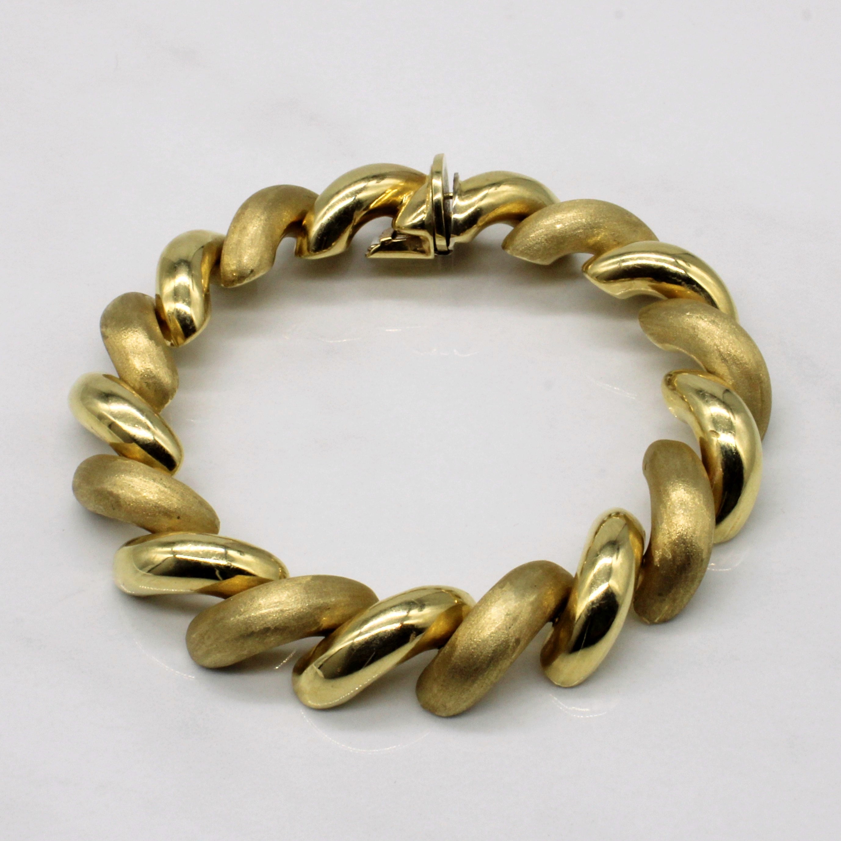 14k Yellow Gold Bracelet | 7" |