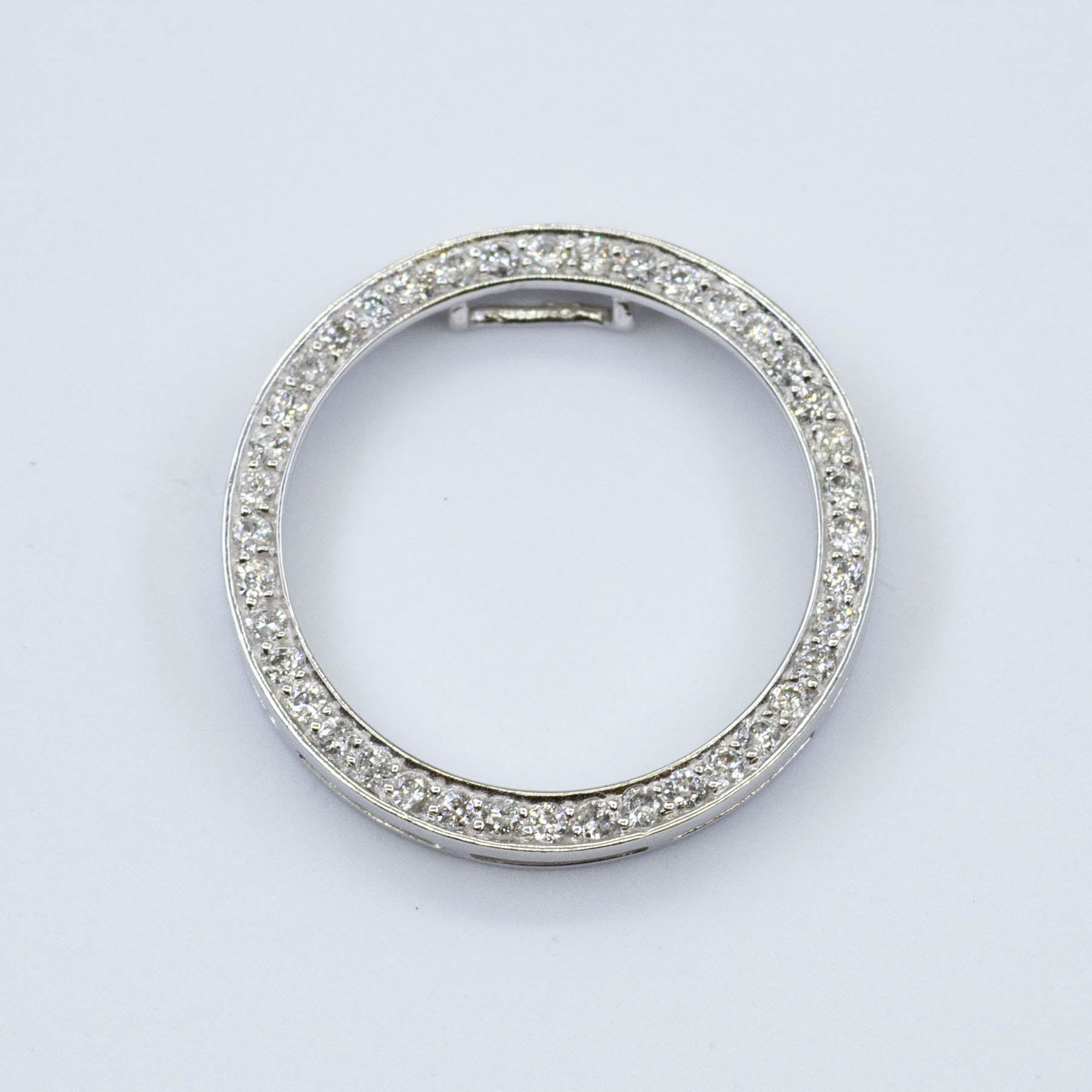Diamond Eternity White Gold Pendant | 0.50ctw |