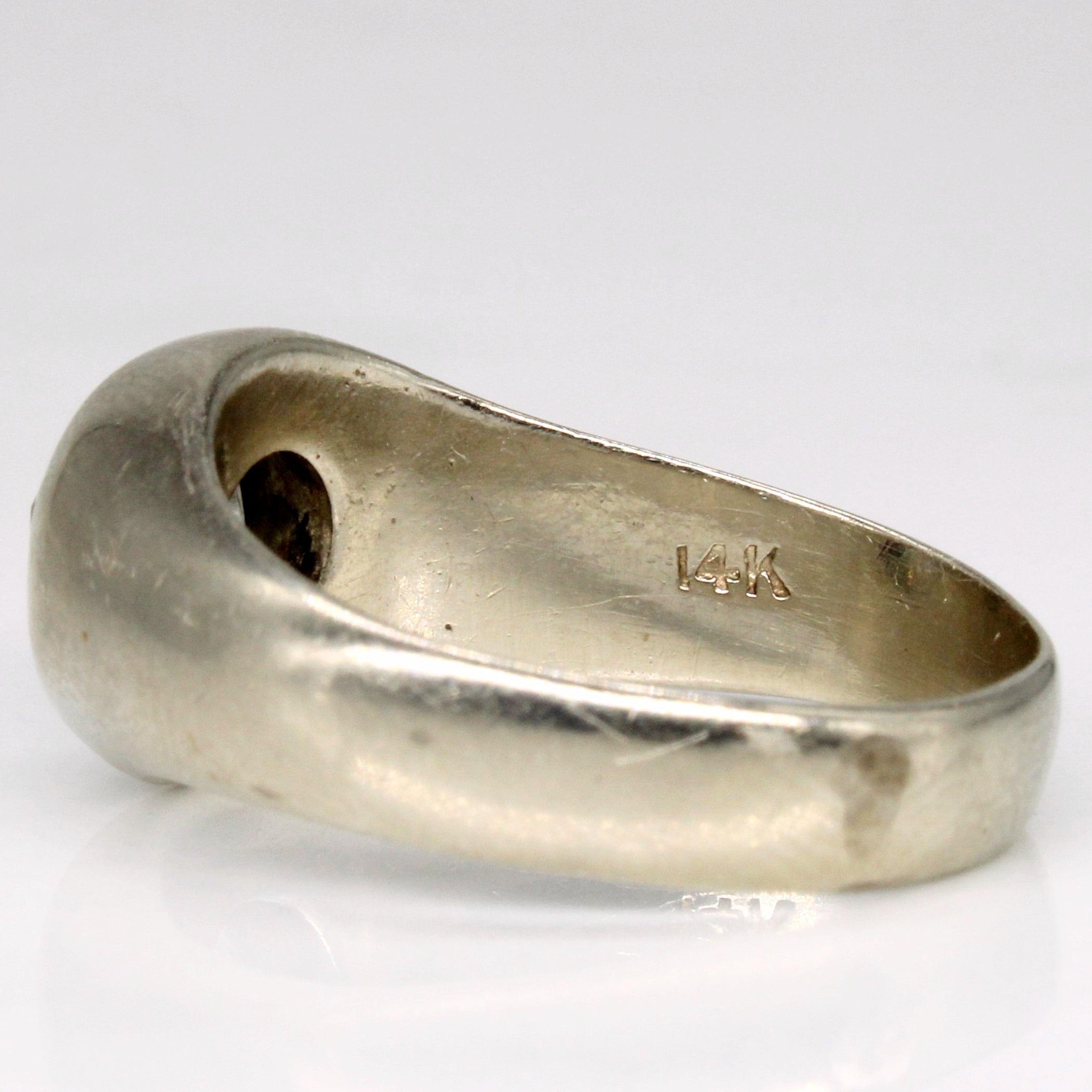 Bague de fiançailles en diamant taille ancienne européenne | 1,48 ct I2/I3 J/K | Taille 7,5 | 