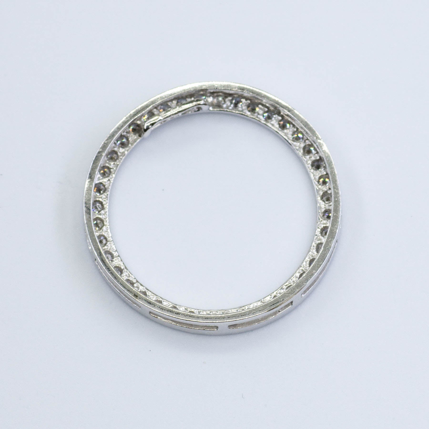 Diamond Eternity White Gold Pendant | 0.50ctw |