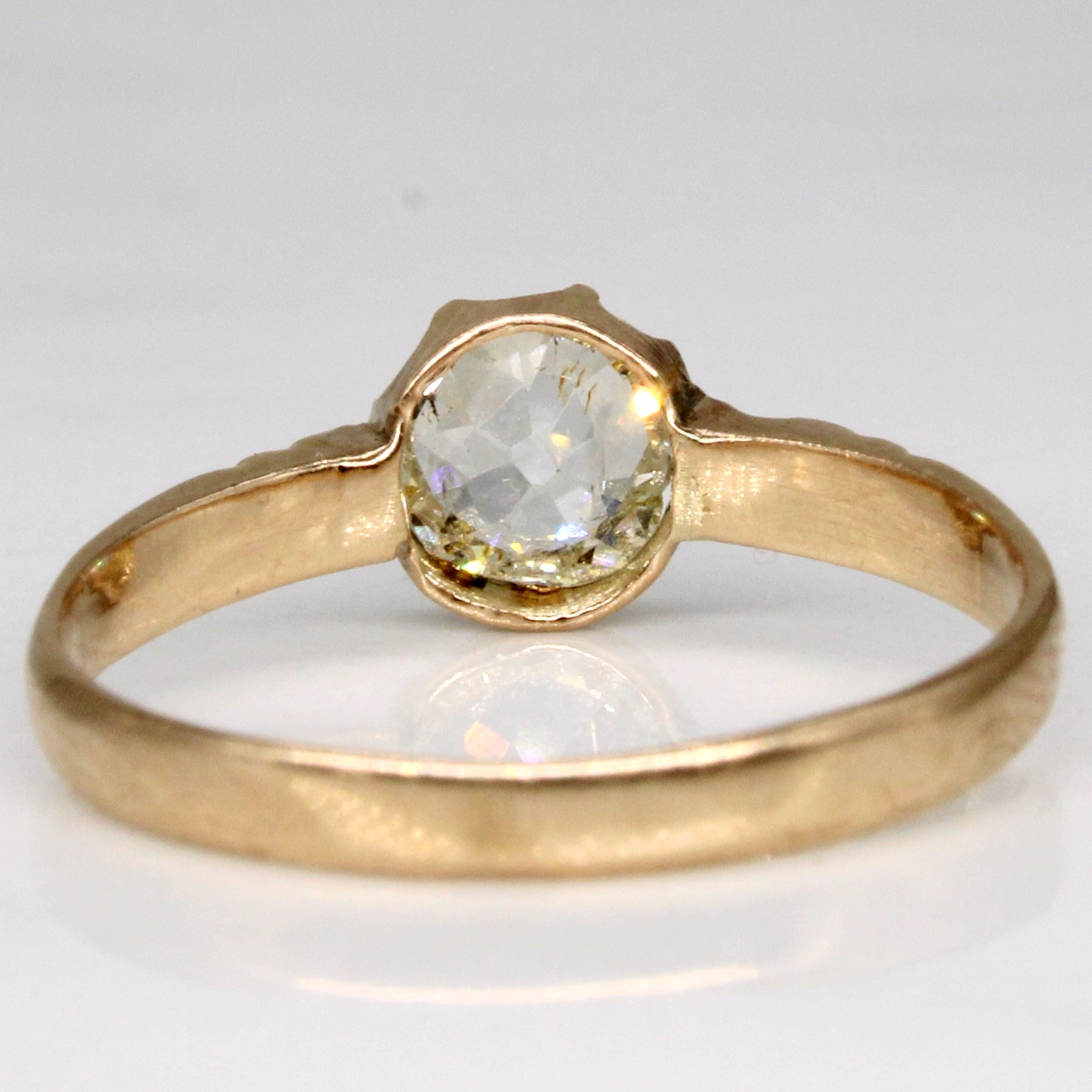 Old Mine Cut Diamond Engagement Ring | 0.62ct | SZ 7.25 |
