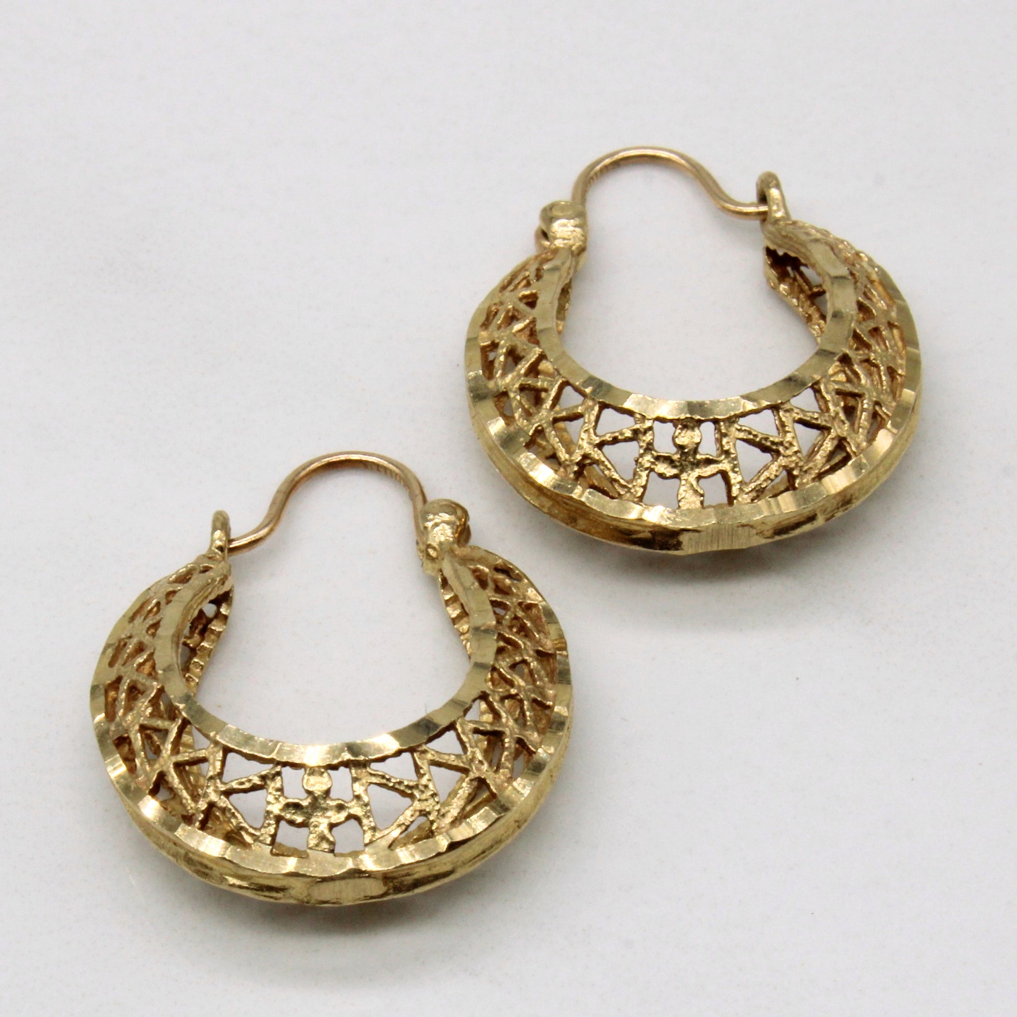 10k Yellow Gold Earrings