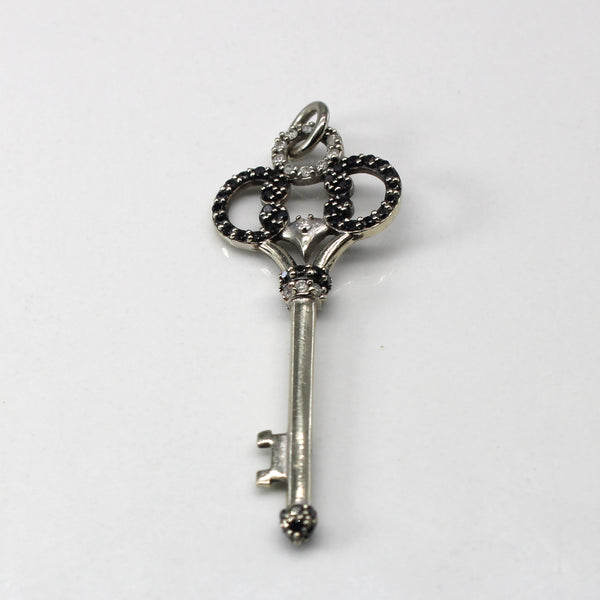 Black Diamond Key Pendant | 0.33ctw |