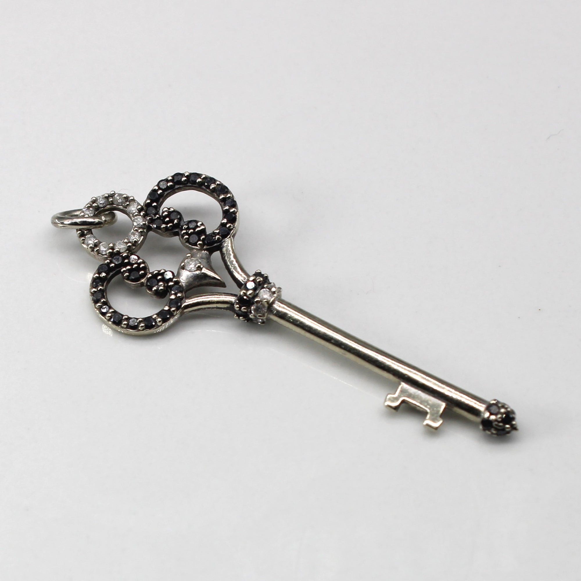 Black Diamond Key Pendant | 0.33ctw |