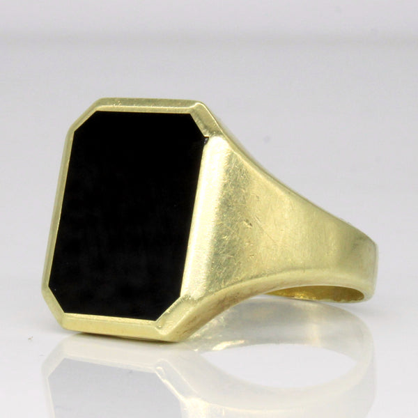 Onyx Cocktail Ring | 1.15ct | SZ 10.75 |