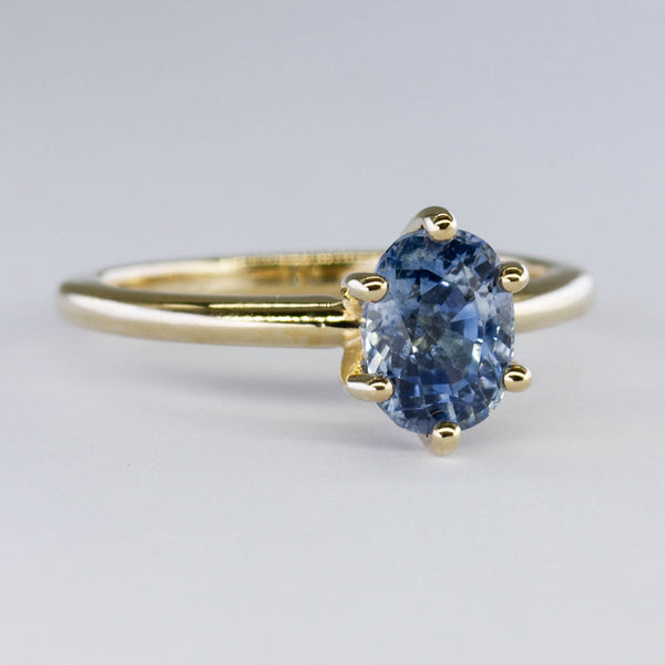 '100 Ways' Oval Sapphire Solitaire Ring | 2.06 ct | SZ 6.75 |