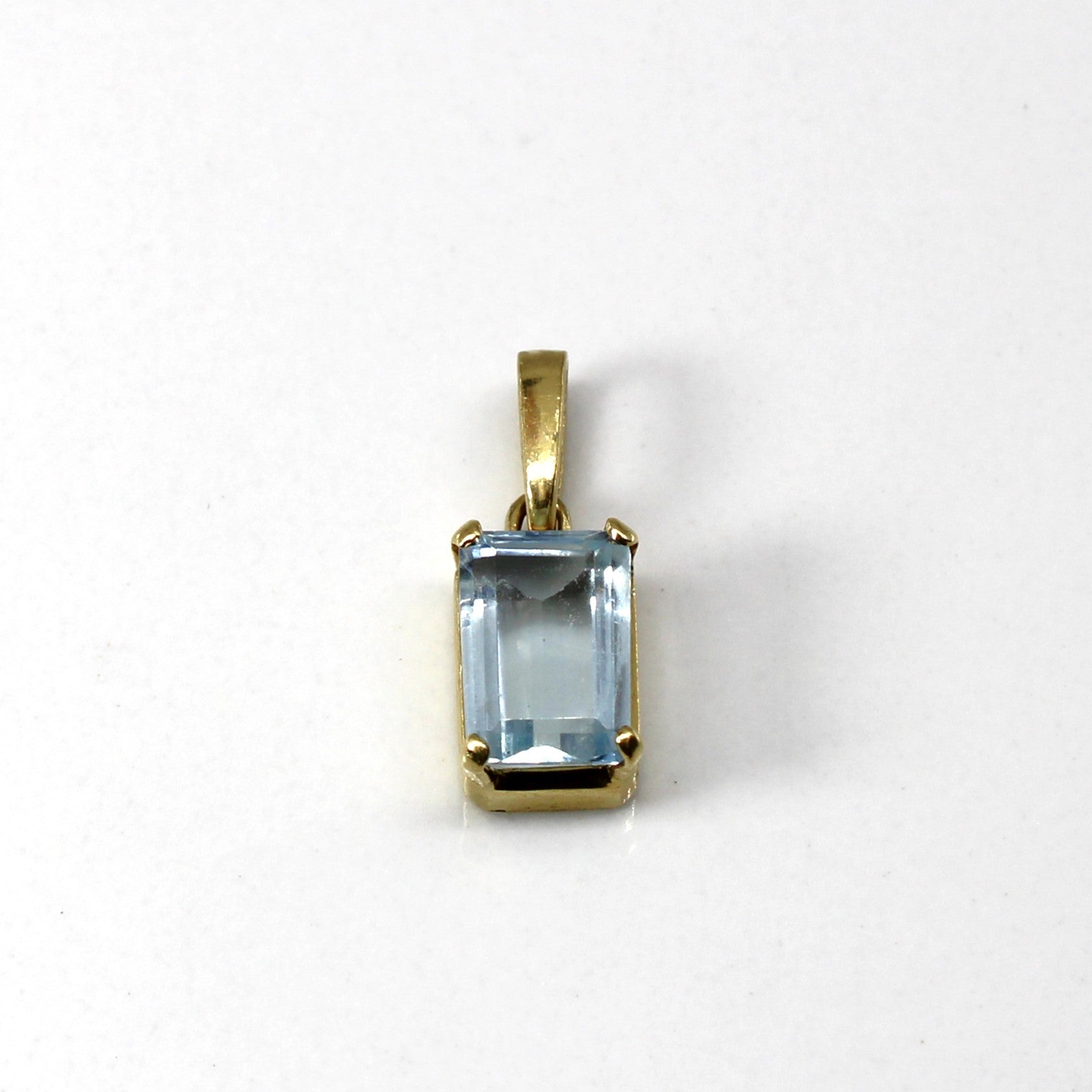 Pendentif en or et aigue-marine | 1,20 ct | 
