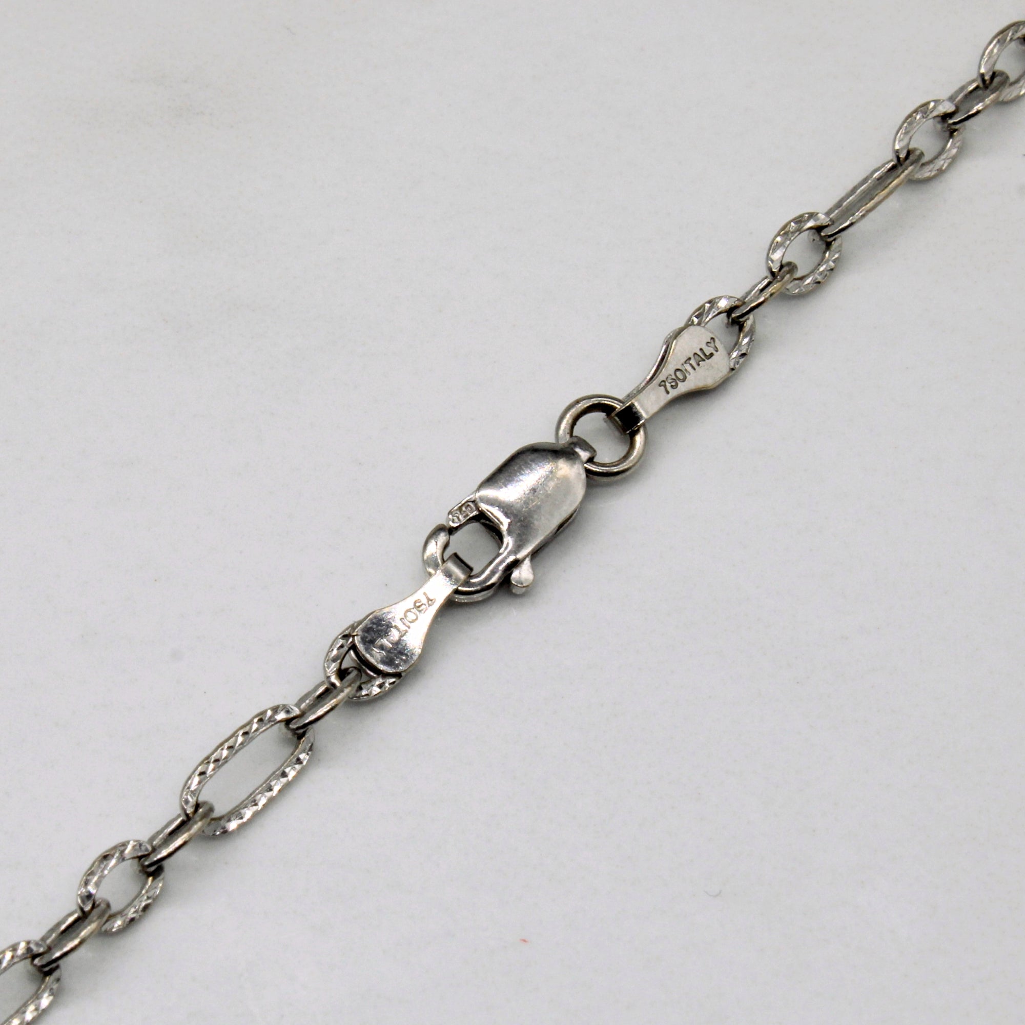 18k White Gold Necklace | 20